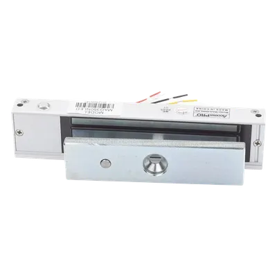 Chapa magnética AccessPRO MAG350NLED de 350 lb con LED de estado