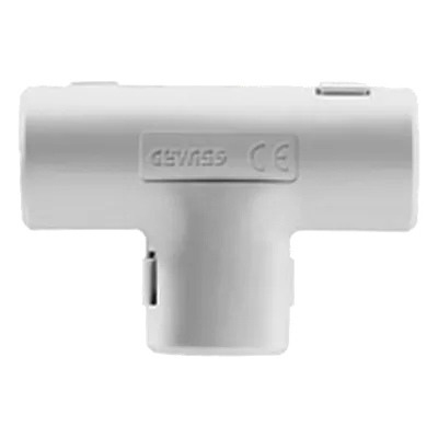 Unión en T GEWISS DX-40-220 para tubería rígida de PVC de 20 mm