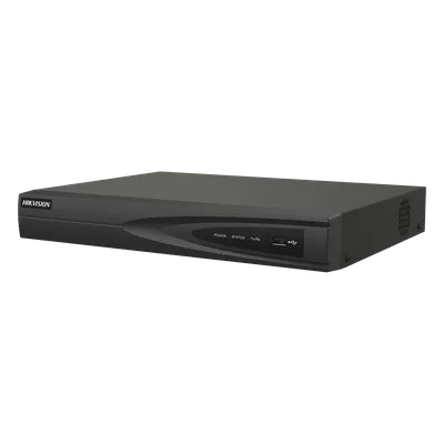 NVR IP / 8 Canales / 8 Puertos PoE+ / 4K 30fps / 300 m (984.3 ft) PoE Extendido / 1 Bahía HDD / Salida HDMI+VGA