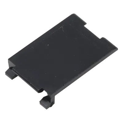 Inserto ciego SIEMON MX-BL-01 negro para placas MAX y 10G MAX