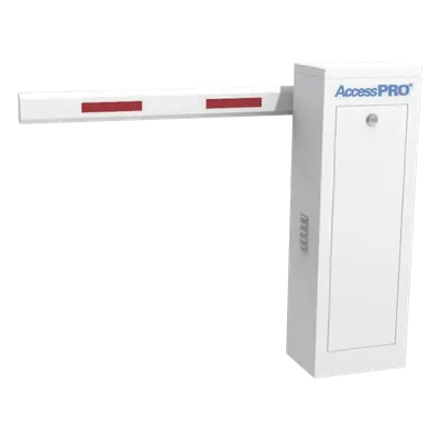 Barrera vehicular izquierda AccessPRO KT-XBF-4ML con brazo de 4 m