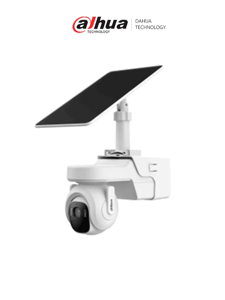 Cámara PT 4G solar Dahua DH-KIT/BP4A-4G/M0508 de 4 MP