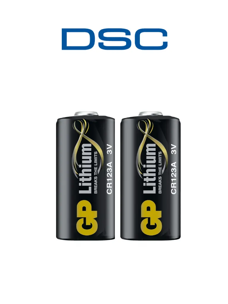 Batería de litio DSC BATT-PGX944 de 3 V para detectores PG9944 y PG9994