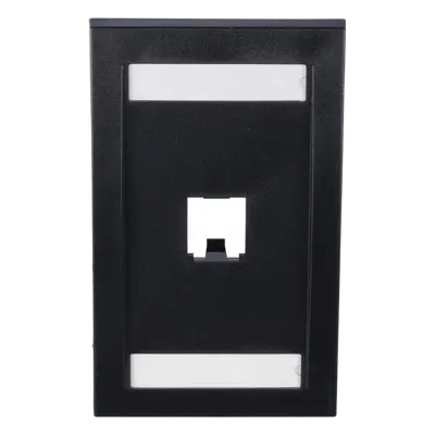 Placa de pared PANDUIT CFPE1BLY vertical, 1 puerto Mini-Com