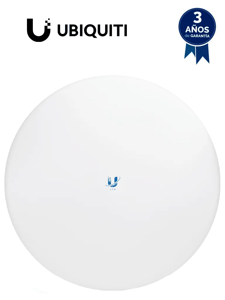Cliente PtMP UISP LTU-PRO de 5 GHz con antena integrada de 24 dBi