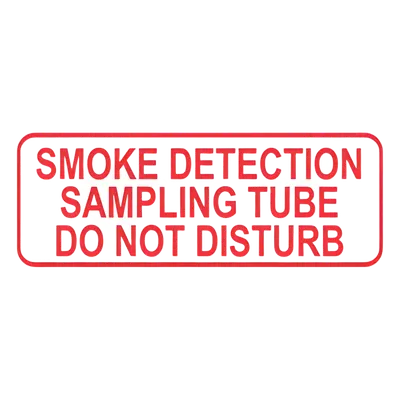 Etiqueta de identificación para tubería SAFE FIRE RP-5217, paquete de 125 piezas, material resistente.