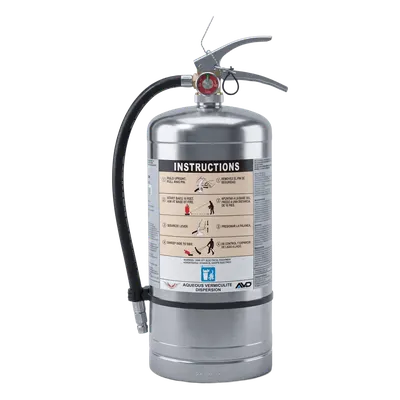 Extintor para Baterías de Iones de Litio VICTORY AVD6L 6 Litros, Alcance 3.6 m