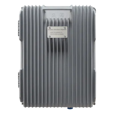 Amplificador de Señal Celular / Cobertura 5 km / 20 Watts / Banda 5 850 MHz / Ganancia 95 dB / IP65 / Monitoreo USB