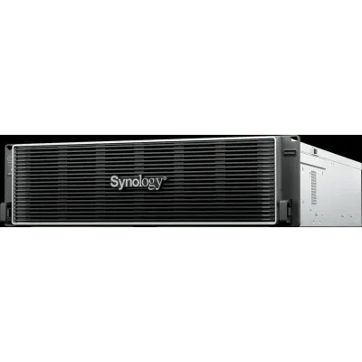 Servidor NAS RackStation 3U / 20 Bahías (16 x 3.5"/2.5" + 4 x 2.5") / 2 SSD M.2 NVMe Integrados RAID 1 / Dual 10GbE RJ45 / Escalable a 116 Bahías con RX1222sas / 234,000+ IOPS 4K / 10,500/8,200 MB/s / Fuentes Redundantes 800W