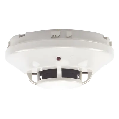Detector de Humo Fotoeléctrico con Termistor Térmico / 24VDC / 57°C Fijo / Bajo Perfil / 2 in Altura x 6.2 in Diámetro