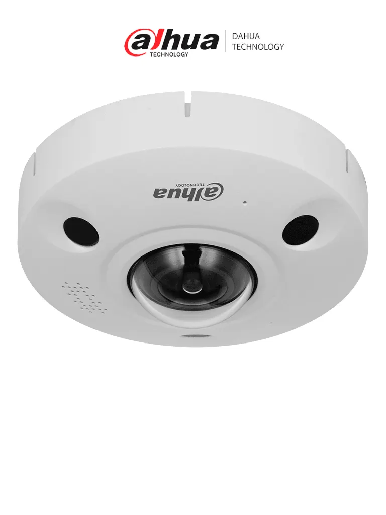 Cámara IP fisheye Dahua DH-IPC-EBW8842-AS de 8 MP con análisis inteligente