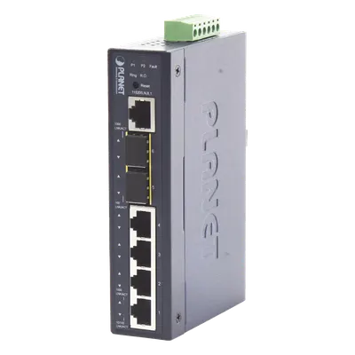 Switch industrial administrable PLANET IGS-5225-4T2S con 4 puertos Gigabit