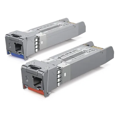 Transceptores SFP+ UBIQUITI UACC-OM-SM-10G-S-2 de 10 Gbps