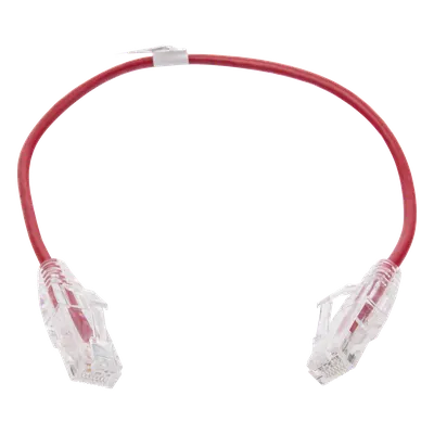 Cable de parcheo Cat6 LINKEDPRO LP-UT6-030-RD28, rojo de 30 cm