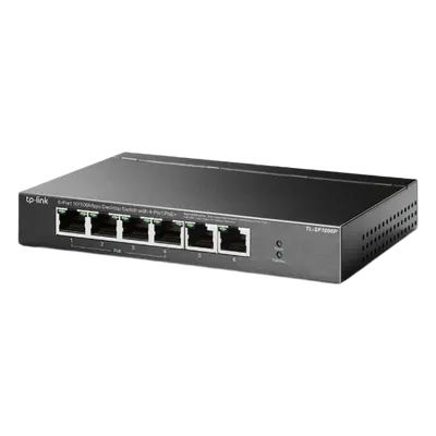 Switch PoE TP-LINK TLSF1006P de 6 puertos y 67 W