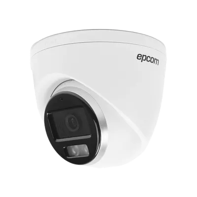 Turret TURBOHD 3K (5 Megapixel) / Lente 3.6 mm / Micrófono Integrado / Imagen a Color 24/7 (ColorVu) / 40 mts Luz Blanca / Exterior IP67 / dWDR / 4 Tecnologías