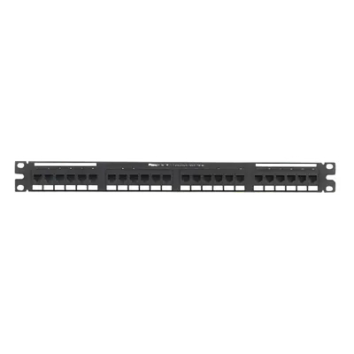 Panel de parcheo PANDUIT NK6PPG24Y Cat 6 de 24 puertos para rack