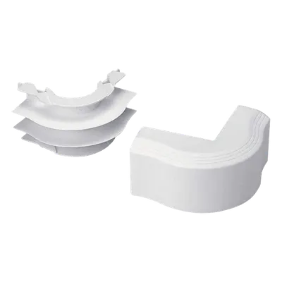 Esquinero exterior Panduit T45OCIW para canaleta T-45