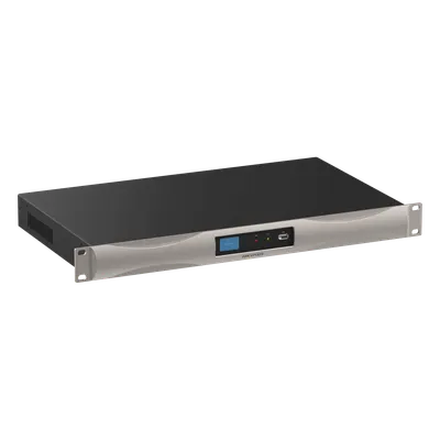 Procesador de audio digital Hikvision DS-QAPPR0808-D con 8 entradas y 8 salidas