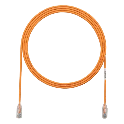 Cable de Parcheo UTP / Cat6 / 28AWG / 0.30 m (1 ft) / Diámetro Reducido 3.8 mm / LSZH / PoE++ / 250 MHz