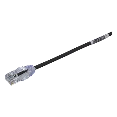 Cable de Parcheo Cat6 / UTP 28AWG / Diámetro Reducido 3.8 mm / 0.5 m (1.64 ft) / LSZH-CM / PoE++