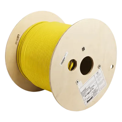 Bobina de Cable Blindado F/UTP / Cat6A / 23 AWG / 10GBase-T / 500 MHz / LSZH / 305 m (1000 pies)