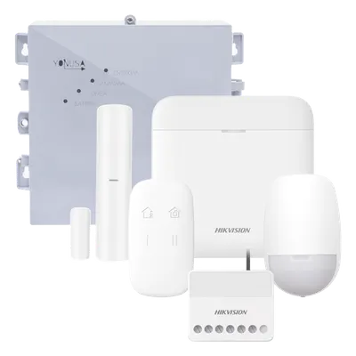 Kit de alarma inalámbrica Hikvision DS-PWA48K-SYSNGV2 con 48 zonas