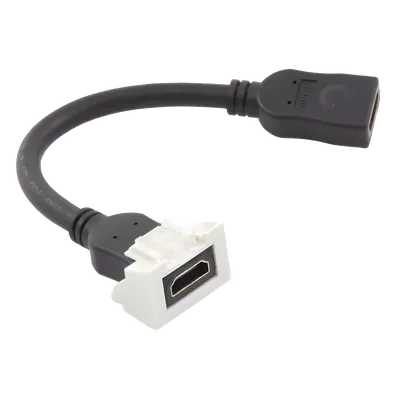 Adaptador HDMI SIEMON MX-HD2.0-02 4K con pigtail de 0.61 m