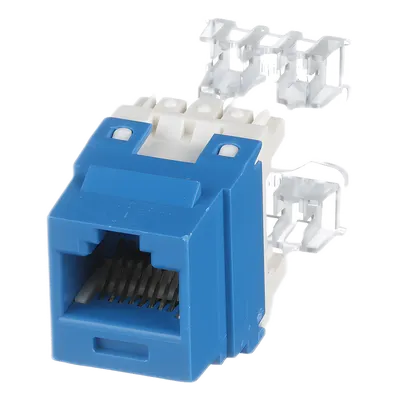 Jack Keystone RJ45 PANDUIT NK688MBU Cat 6 para redes UTP