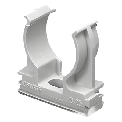 Soporte para tubería GEWISS GW-50-603 de PVC para 25 mm