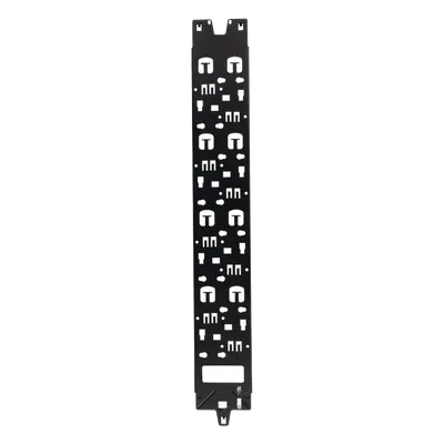 Panel Administrador de Cables Vertical / 42 RU / Acero con Acabado en Polvo / 977.6 mm (3.2 ft) / Compatibilidad Anillos D, S1DR, S2DR, L, S1LR, S2LR / RoHS