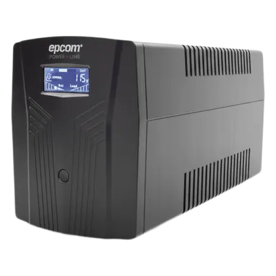 UPS EPCOM POWERLINE EPU1500LCD de 1500 VA para rack o torre