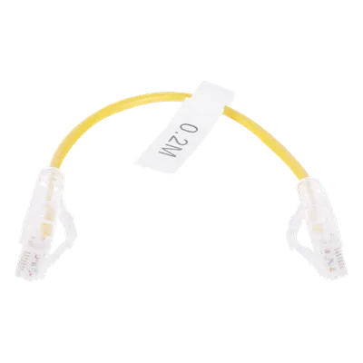 Cable de parcheo UTP Cat6 LINKEDPRO LP-UT6-020-YE28 de 20 cm