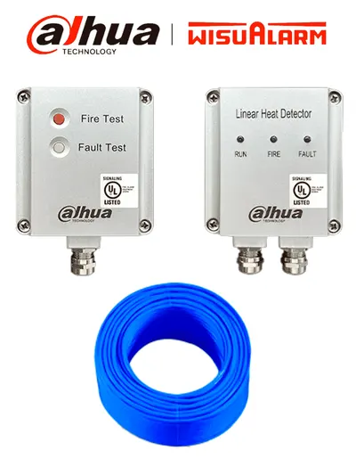 Detector de Calor Lineal DAHUA Wisualarm para Protección contra Incendios