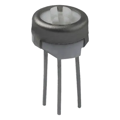 Potenciómetro Cermet Trimer / 200 kΩ / 1 Vuelta / 0.5 W / 0.250" Diámetro / Terminales PCB / -55°C a +150°C