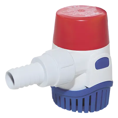 Bomba sumergible de achique / 360 GPH / 12 VCD / Acero inoxidable / Protección térmica