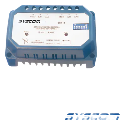 Controlador Solar con Temporizador / 12 Vcc / 20 A / Temporización 30 min a 12 h / Protección Bajo Voltaje 10 Vcc / Regulación Carga 12.70 a 14.40 Vcc / Indicadores LED