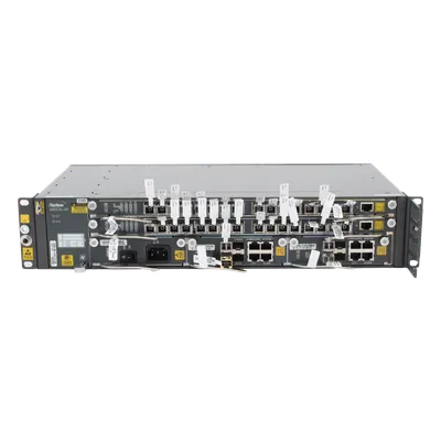 OLT GPON Carrier Class / 32 Puertos GPON / Switching 1.04 Tbit/s / 2 Ranuras Modulares / 2 UR Rack 19" / Fuente CA 90-290 V