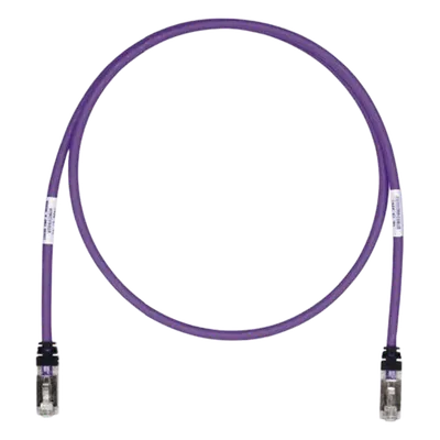 Patch Cord Cat6A / Blindado S/FTP / CM/LS0H / 1.52 m (5 pies) / Violeta