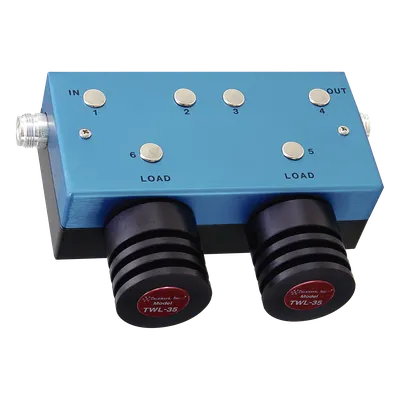 Aislador Doble / 118-174 MHz / 70 dB Aislamiento / 100 W / ±4 MHz Ajustable / 6.5 x 4.5 x 2 in