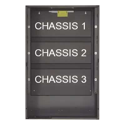 Backbox Metálico NOTIFIER EQBB-C4, Acero Calibre 16, 3 Niveles de Montaje