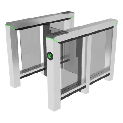 Puerta de Velocidad / Un Solo Carril / Sensores Infrarrojos 8 a 12 Pares / Acero Inoxidable SUS304 / Panel de Lectura Multitecnología / Motor Sin Escobillas / Controlador PGIC Integrado