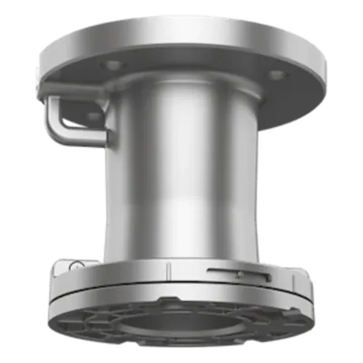 Montaje de Techo Tipo Tubo / 4.6 Pulgadas de Largo / Compatible con Domos PTZ / Aluminio / 117x117x105 mm