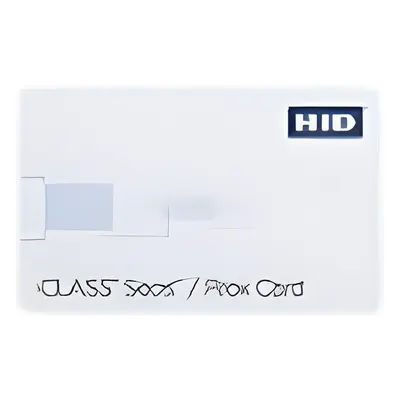 Tarjeta inteligente / iCLASS SEOS + PROX / 8KB / 5.4 x 8.57 cm / No clonable / Pedido mínimo 100 pzas