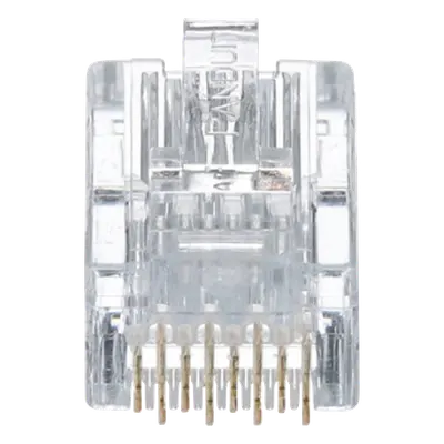 Plug RJ45 Panduit MP588-L Cat5e para cable sólido o trenzado