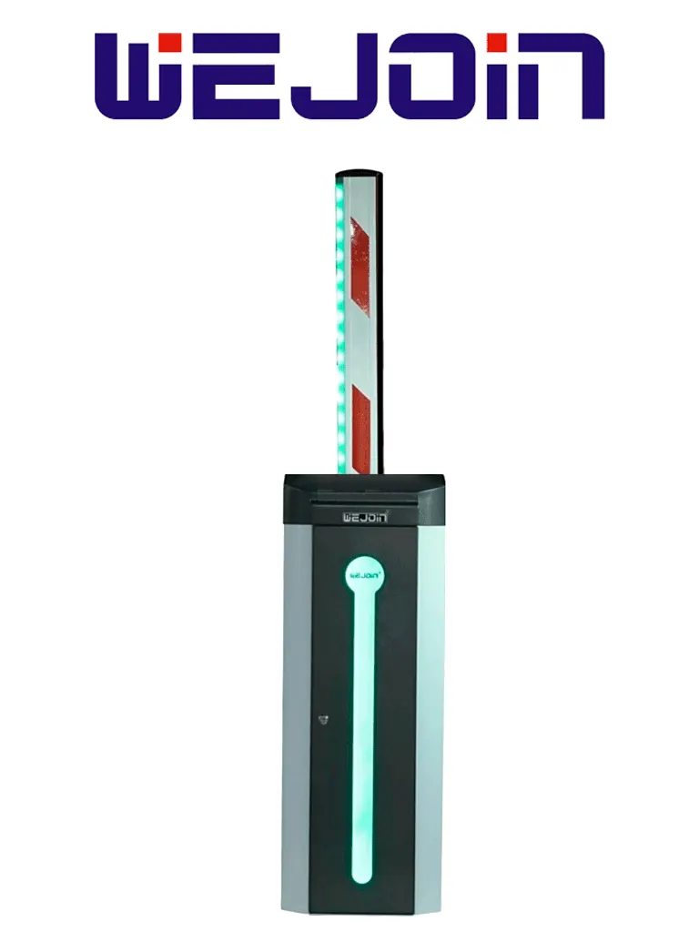 Barrera vehicular WEJOIN WJCB120VF-IL34LED con brazo LED de 4 metros