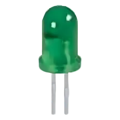 LED Verde / 568 nm / T-1 3/4 (5 mm) / Difuso / 3.5V a 14V / -40°C a +70°C