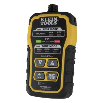 Generador de Tono / 5 Cadencias / RJ11-RJ45 / Prueba Continuidad y Polaridad / ABN en Ángulo