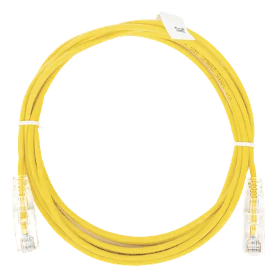 Cable de parcheo LINKEDPRO LP-UT6-300-YE-28 Cat6 de 3 metros