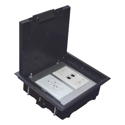 Caja de piso THORSMAN TH-CP-2M para 2 módulos universales